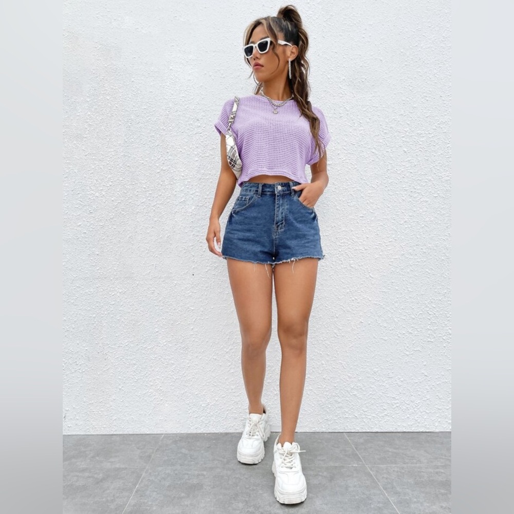 Crop Top Lavender